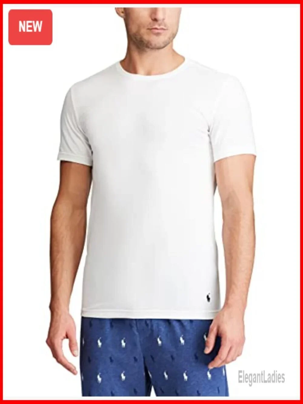 Slim Fit Stretch Crew Undershirts 3-Pack, Moisture-Wicking Jersey Tees